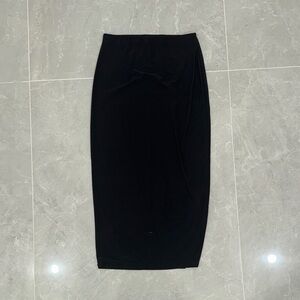 Elegant Black Pencil Skirt